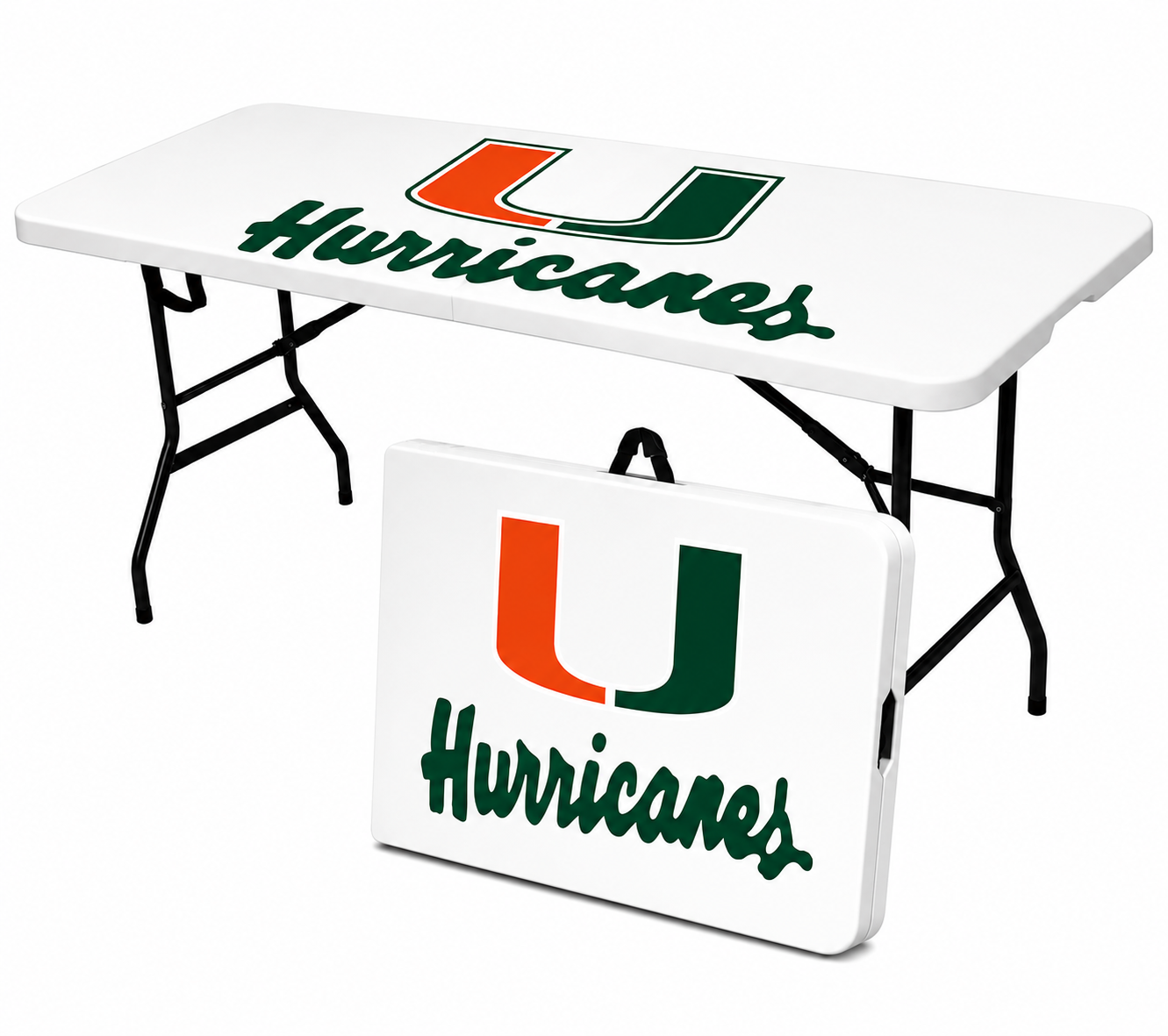 U + Hurricanes Script (White)