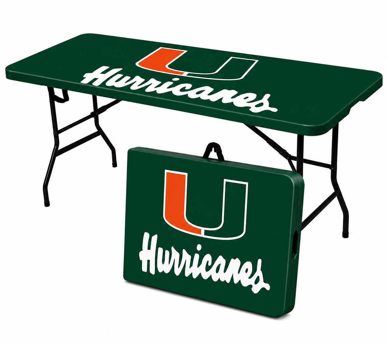 U + Hurricanes Script (Green)