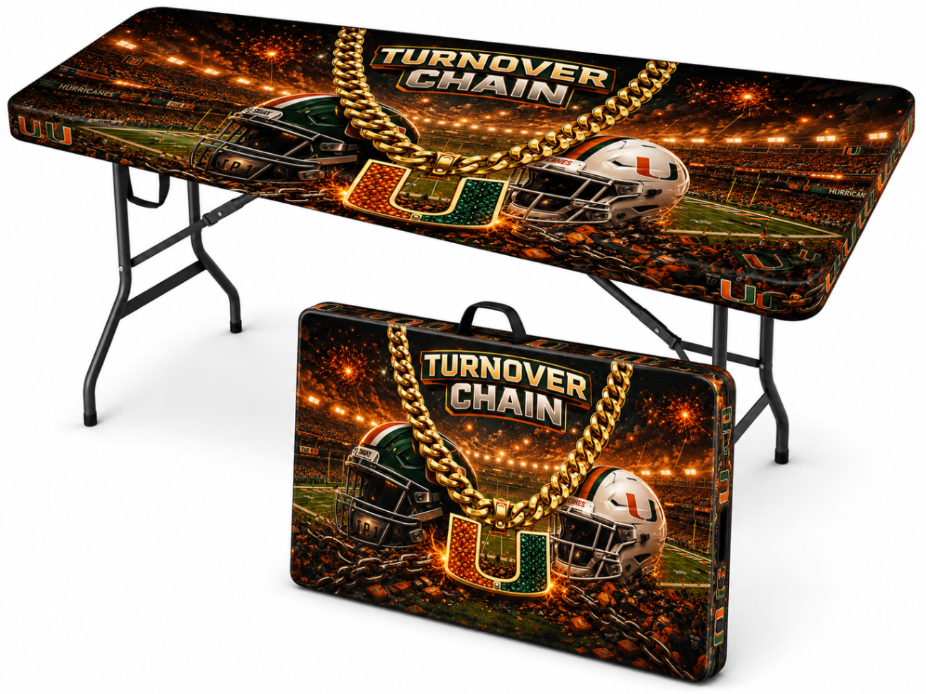Turnover Chain in Smoke